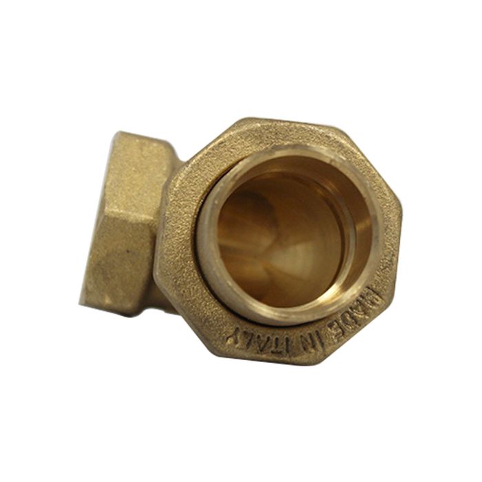 Coude union 3 pièces 96 GCU femelle 1" (26/34) - Tube Cuivre Ø28 - Arcanaute