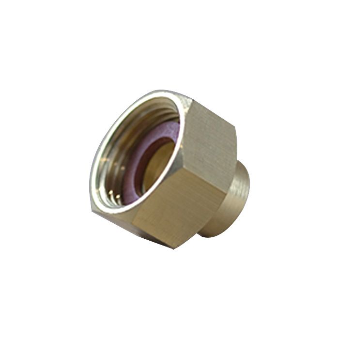 Raccord droit 2 pièces 359 GCU femelle 3/8" (12/17) - Tube Cuivre Ø12 - Arcanaute